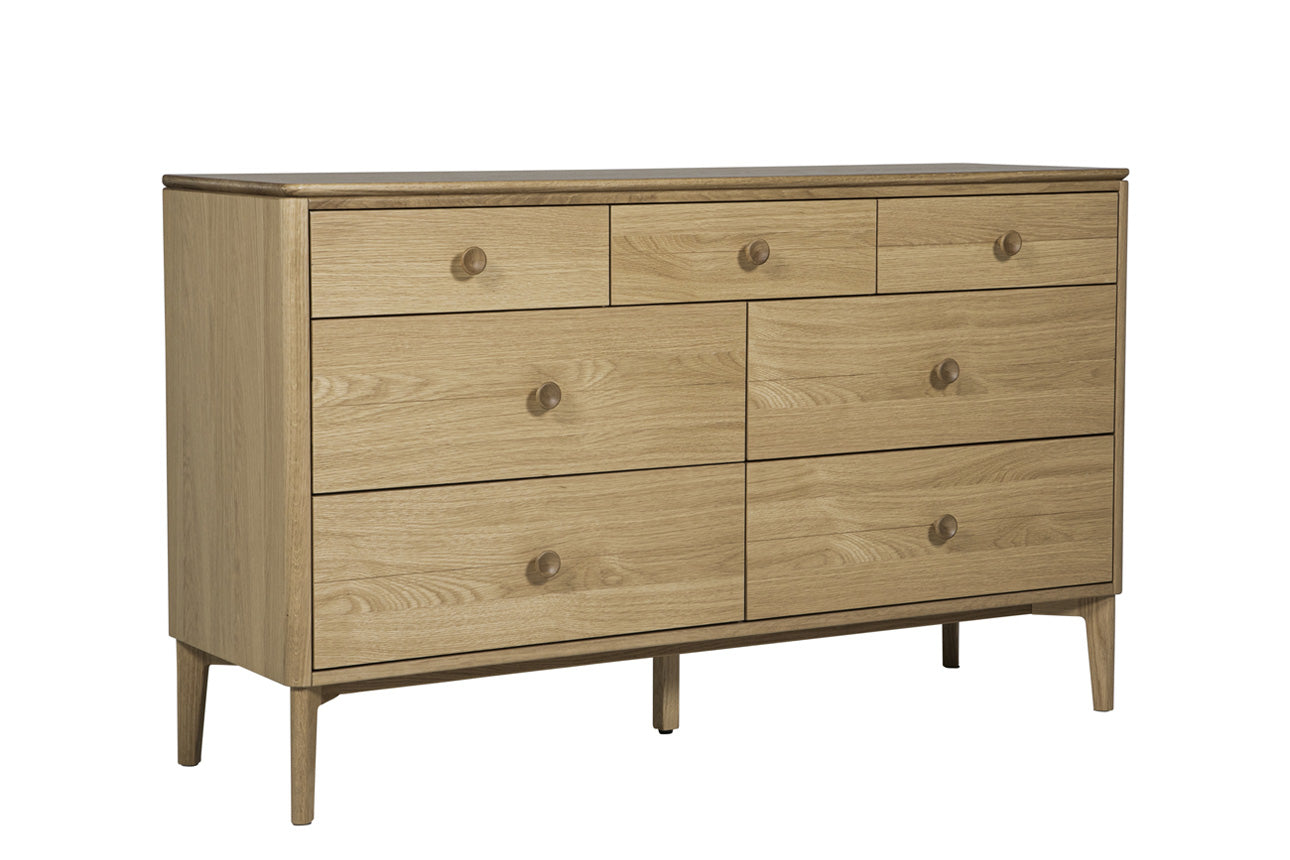 Hadley 7 Drawer Chest of Drawers Natural