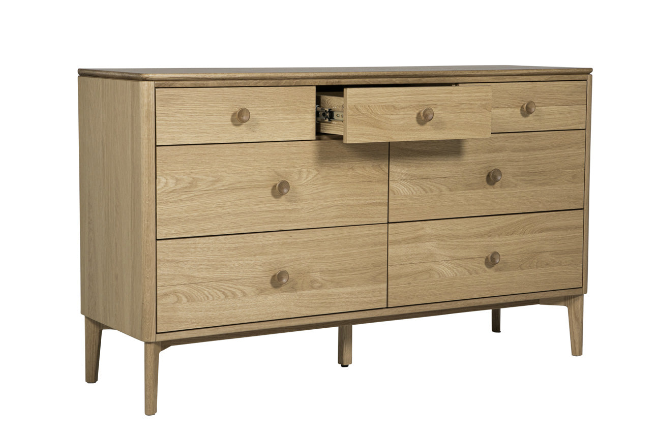 Hadley 7 Drawer Chest of Drawers Natural