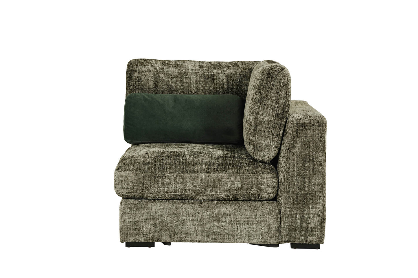 Stacey Corner Arm Sectional - Green