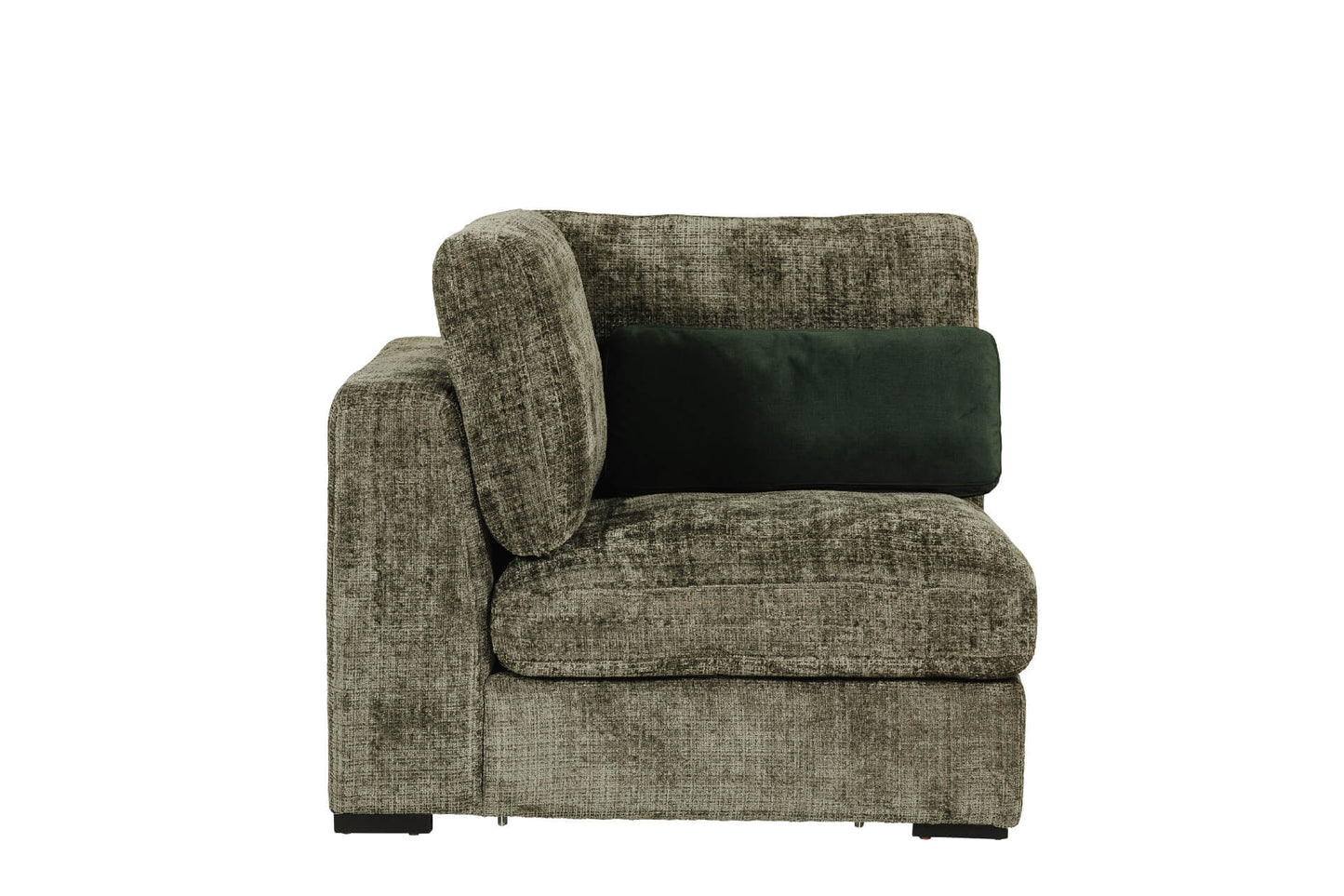 Stacey Corner Arm Sectional - Green