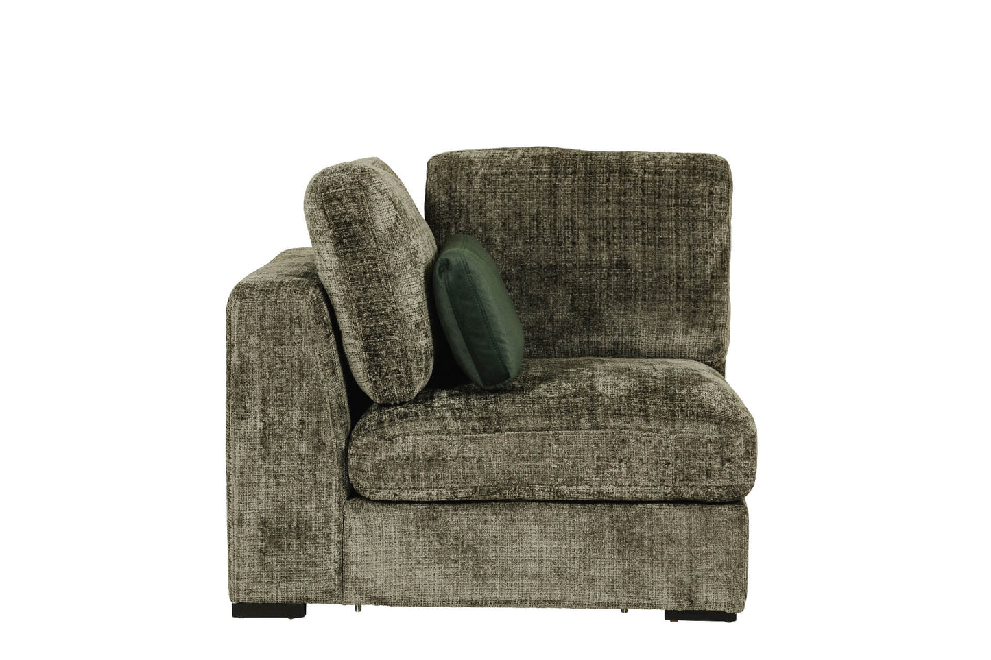 Stacey Corner Arm Sectional - Green