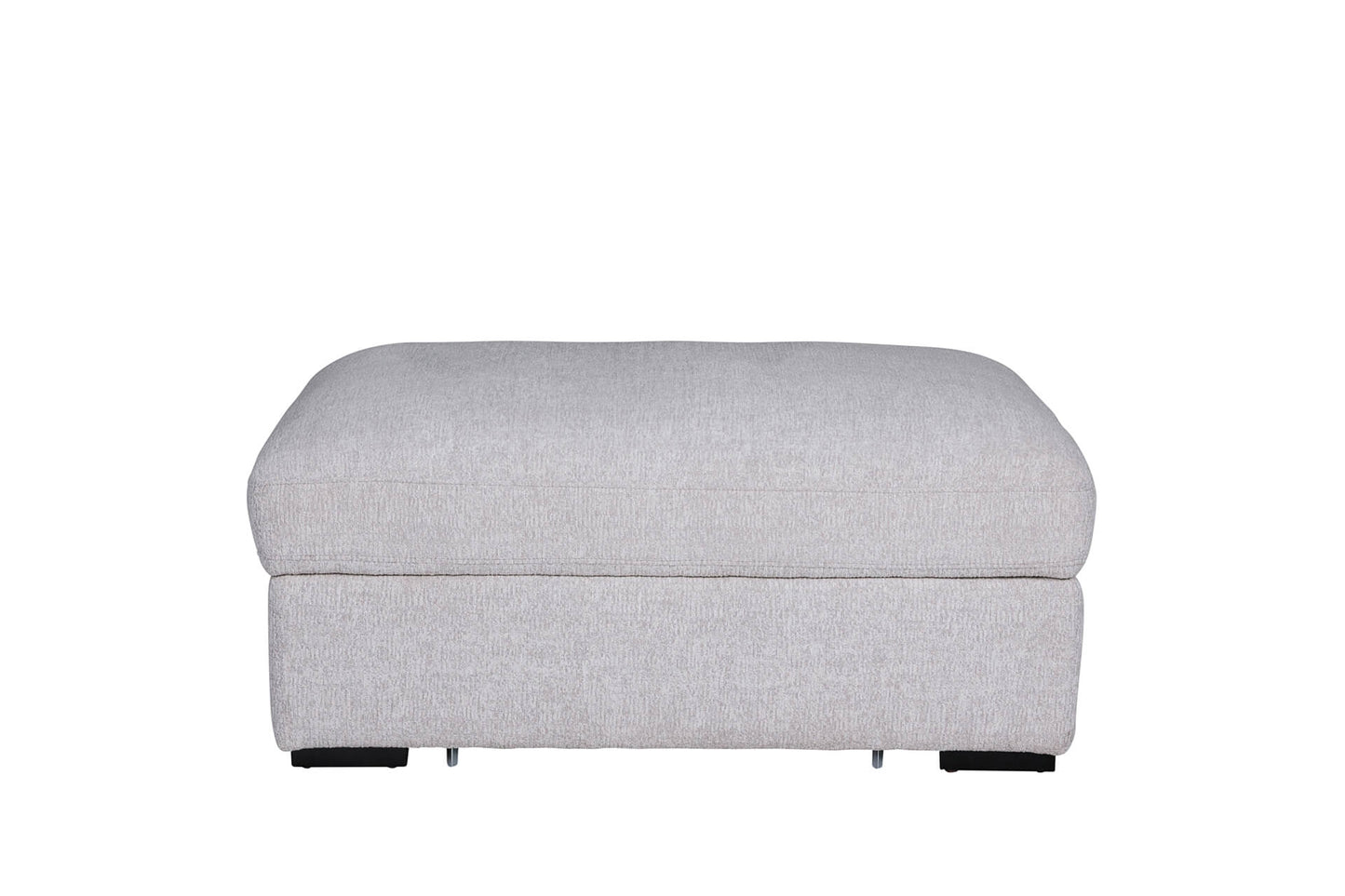 Humphrey Storage Ottoman - Light Grey