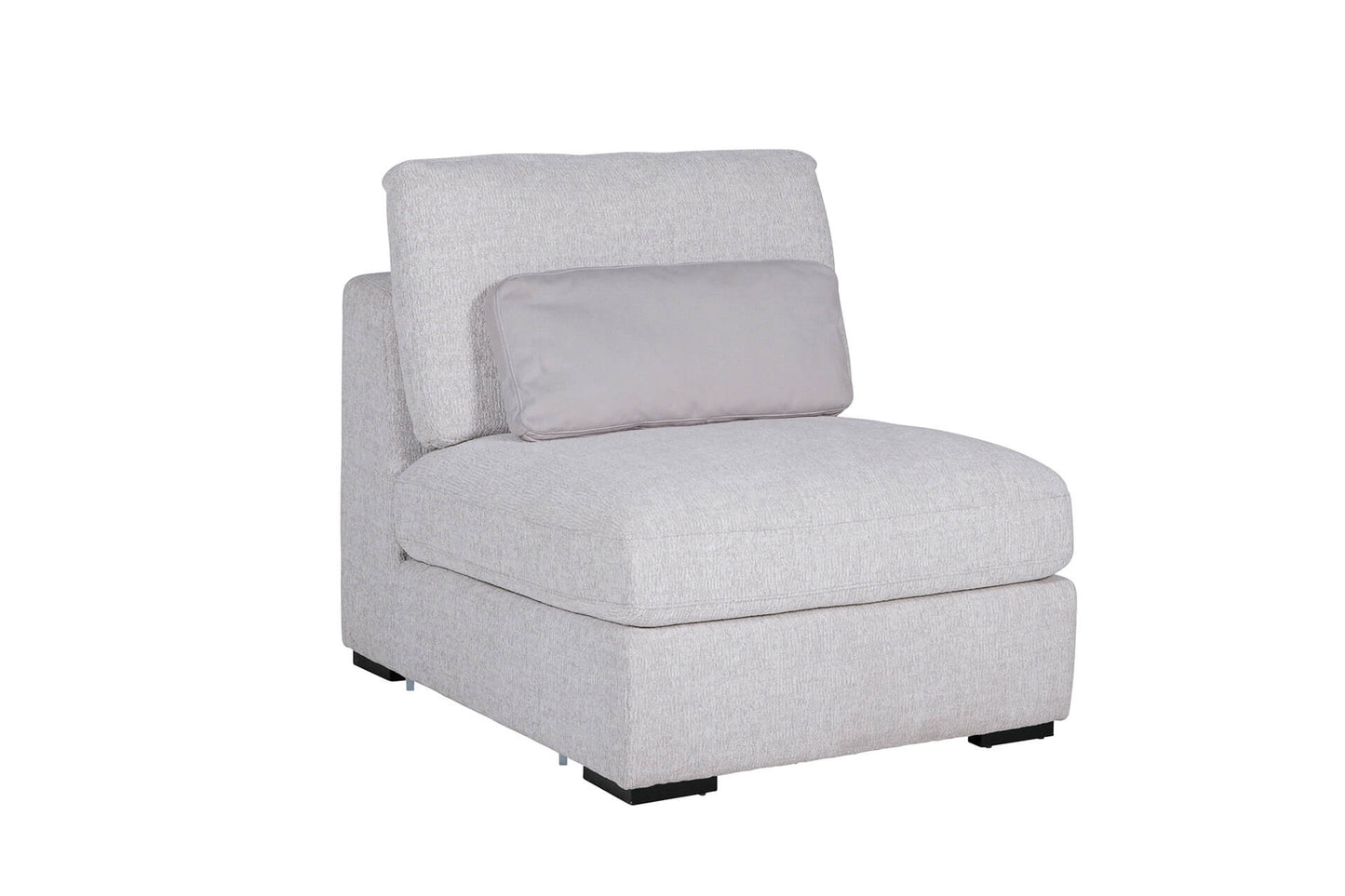 Humphrey Armless Sectional - Light Grey