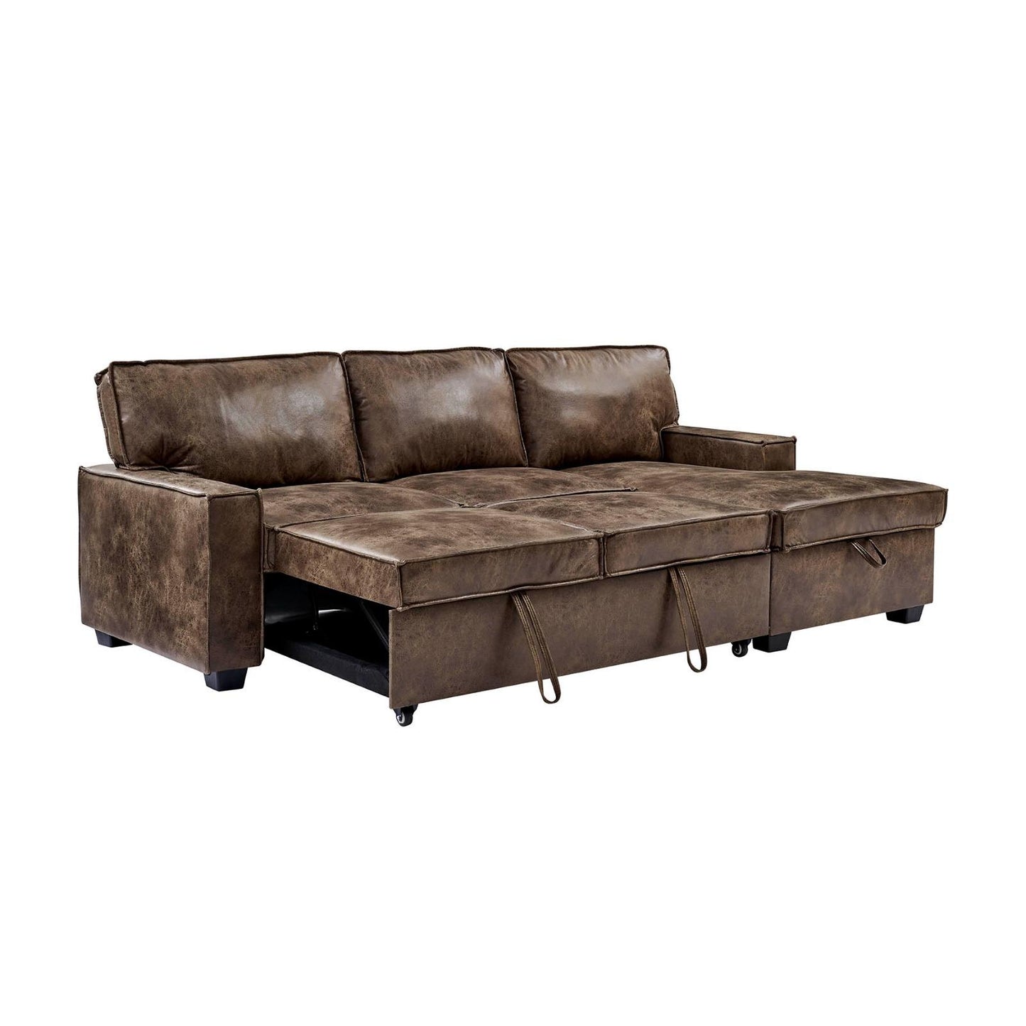 Havar Corner Sofa Bed with Storage