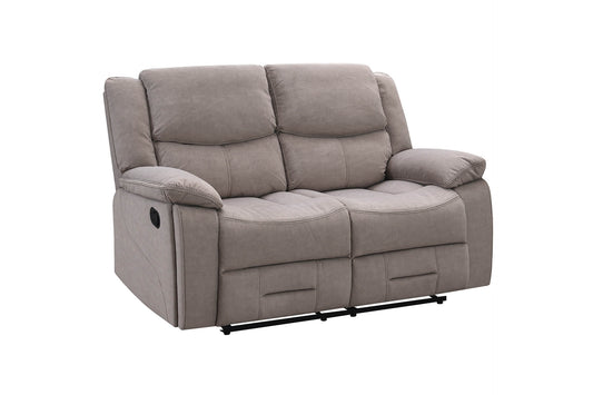 Klayton 2 Seater Manual Recliner - Khaki