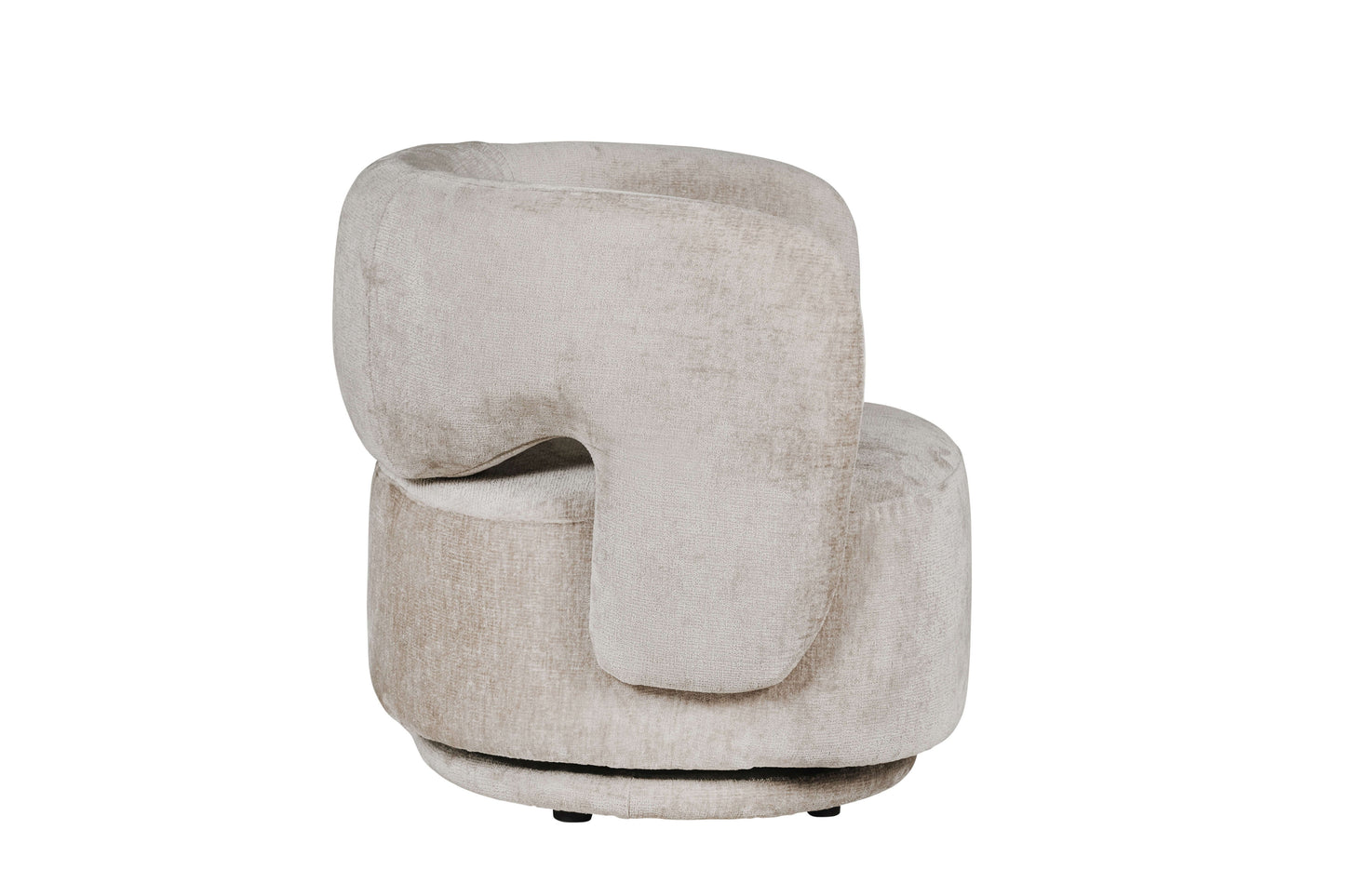 Koa Swivel Accent Chair - Mink