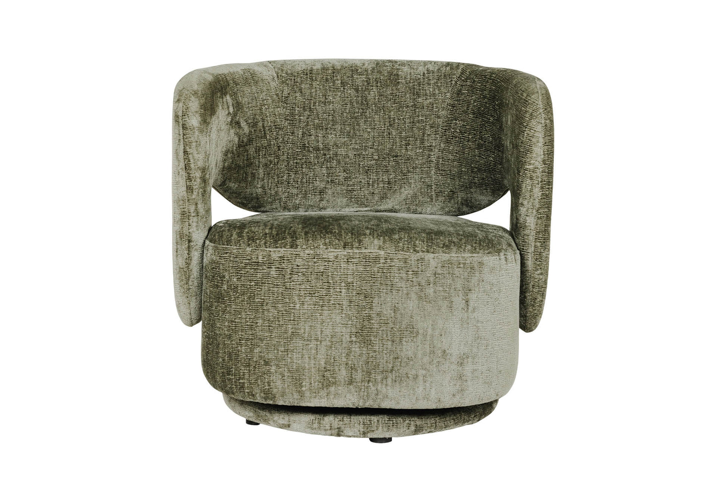 Koa Swivel Accent Chair - Olive