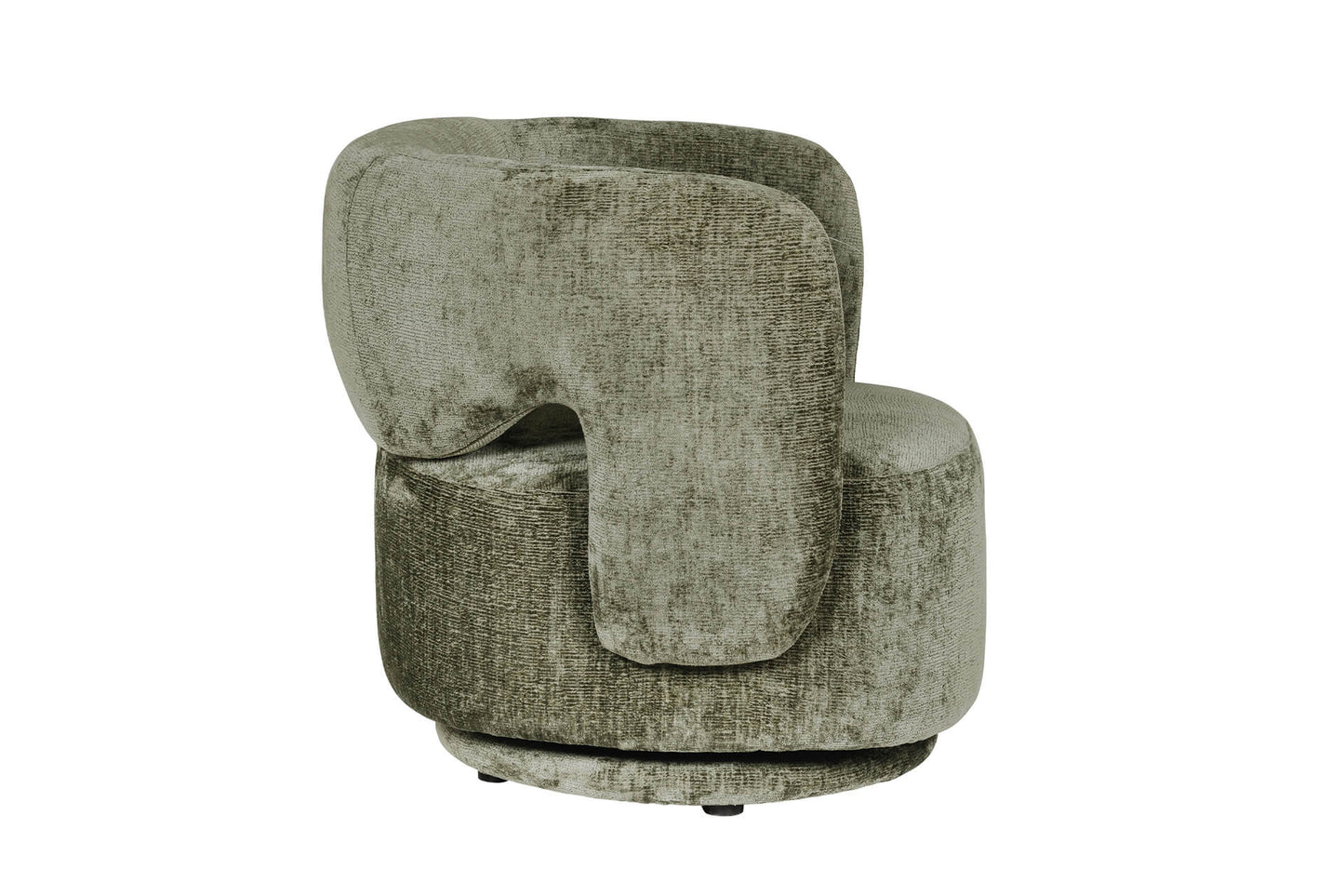 Koa Swivel Accent Chair - Olive