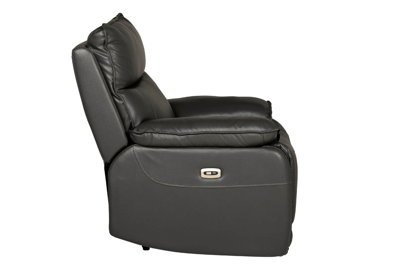 Lugo 1 Seater Electric Recliner - Dark Grey