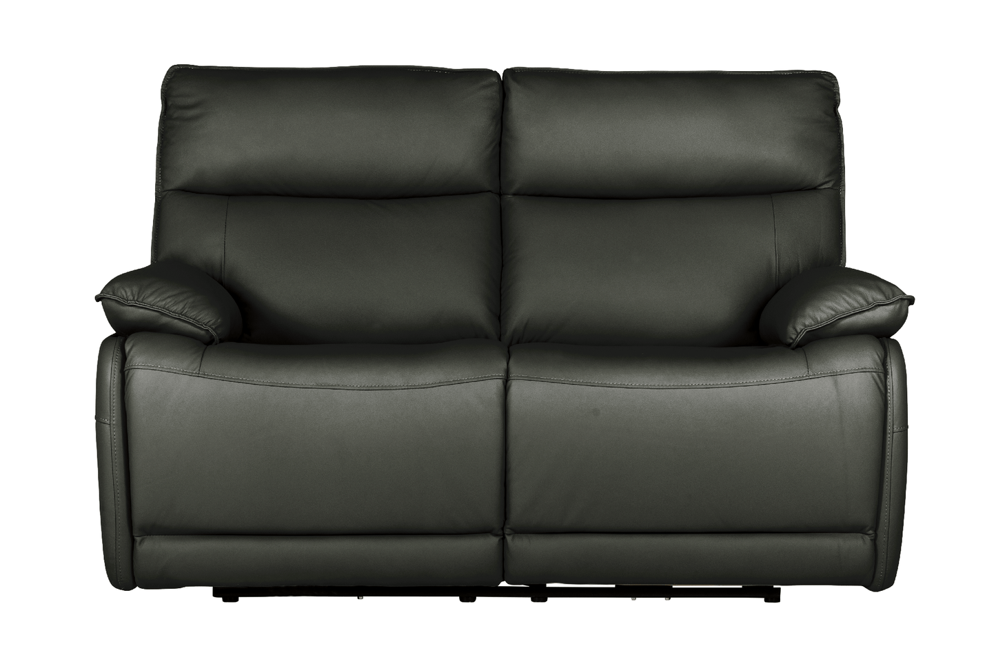 Lugo 2 Seater Electric Recliner - Dark Grey