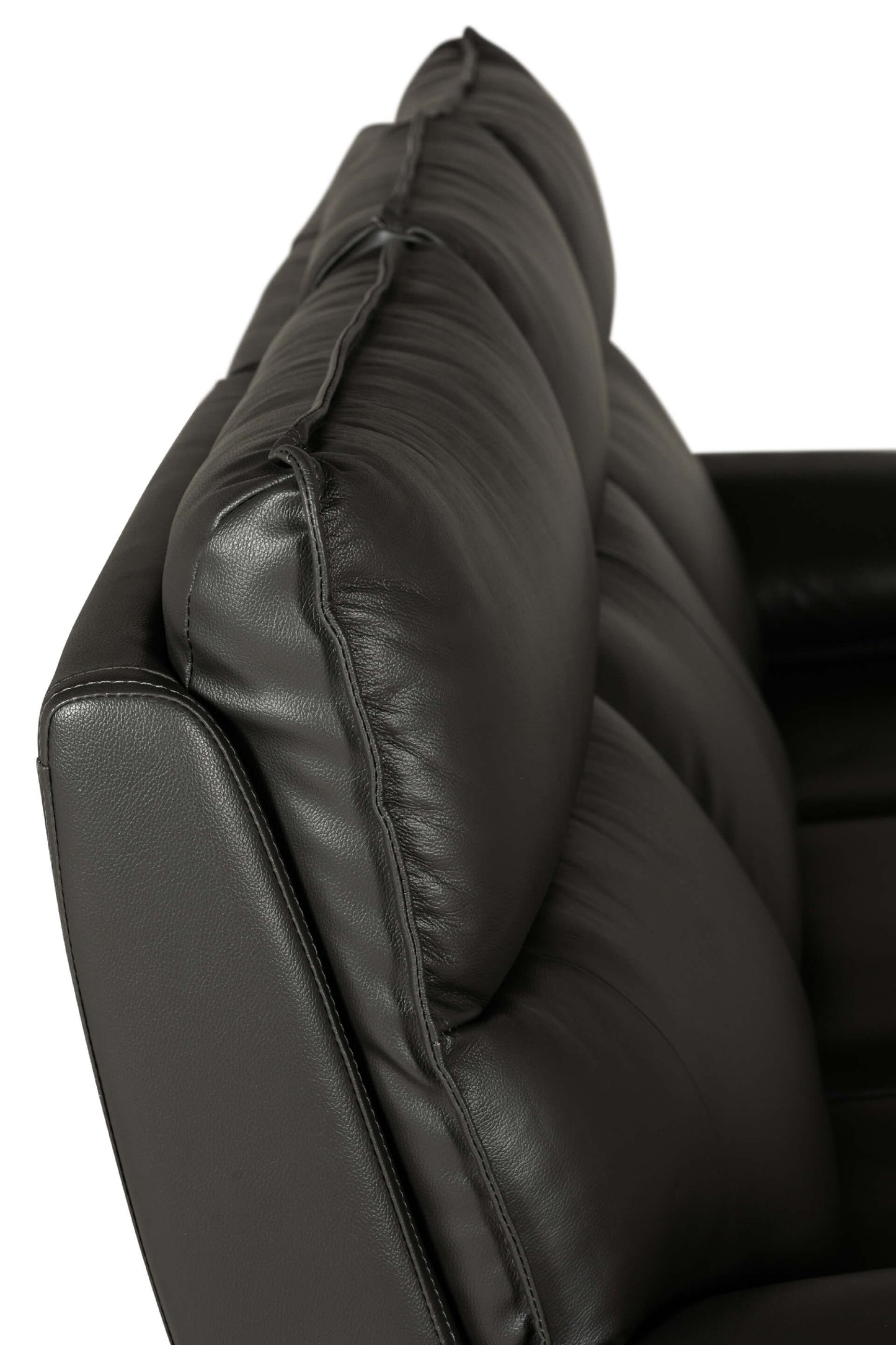 Lugo 3 Seater Fixed - Dark Grey