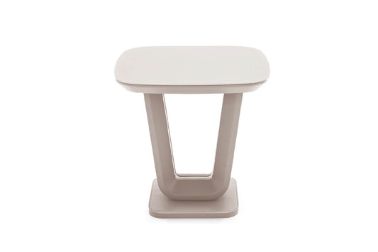 Lazzaro Lamp Table - Putty