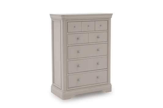 Mabel 8 Drawer Chest - Taupe