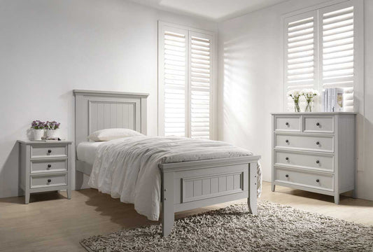 Mila 3' Single Bed - Panelled