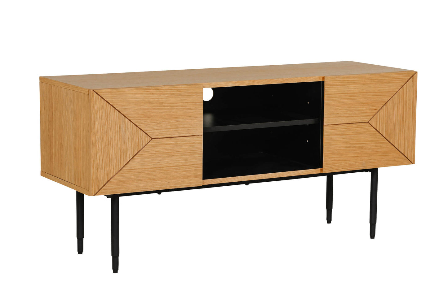 Nate TV Unit 1200 - Oak