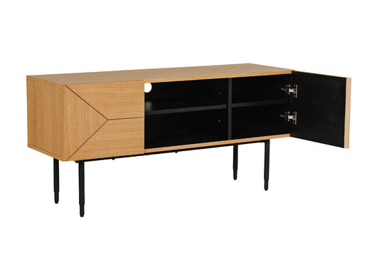 Nate TV Unit 1200 - Oak