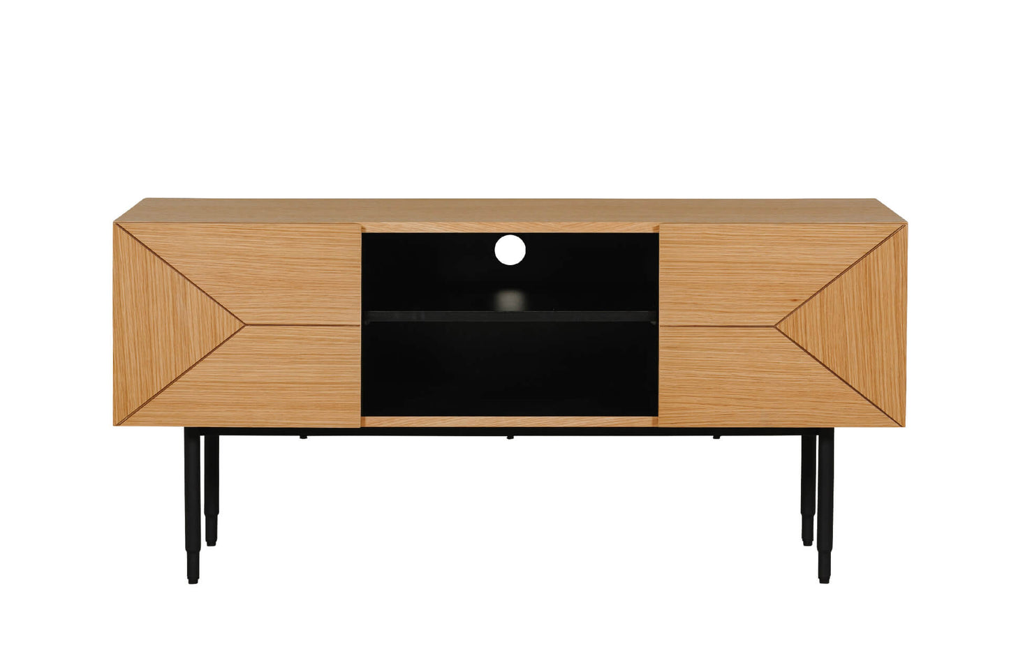 Nate TV Unit 1200 - Oak