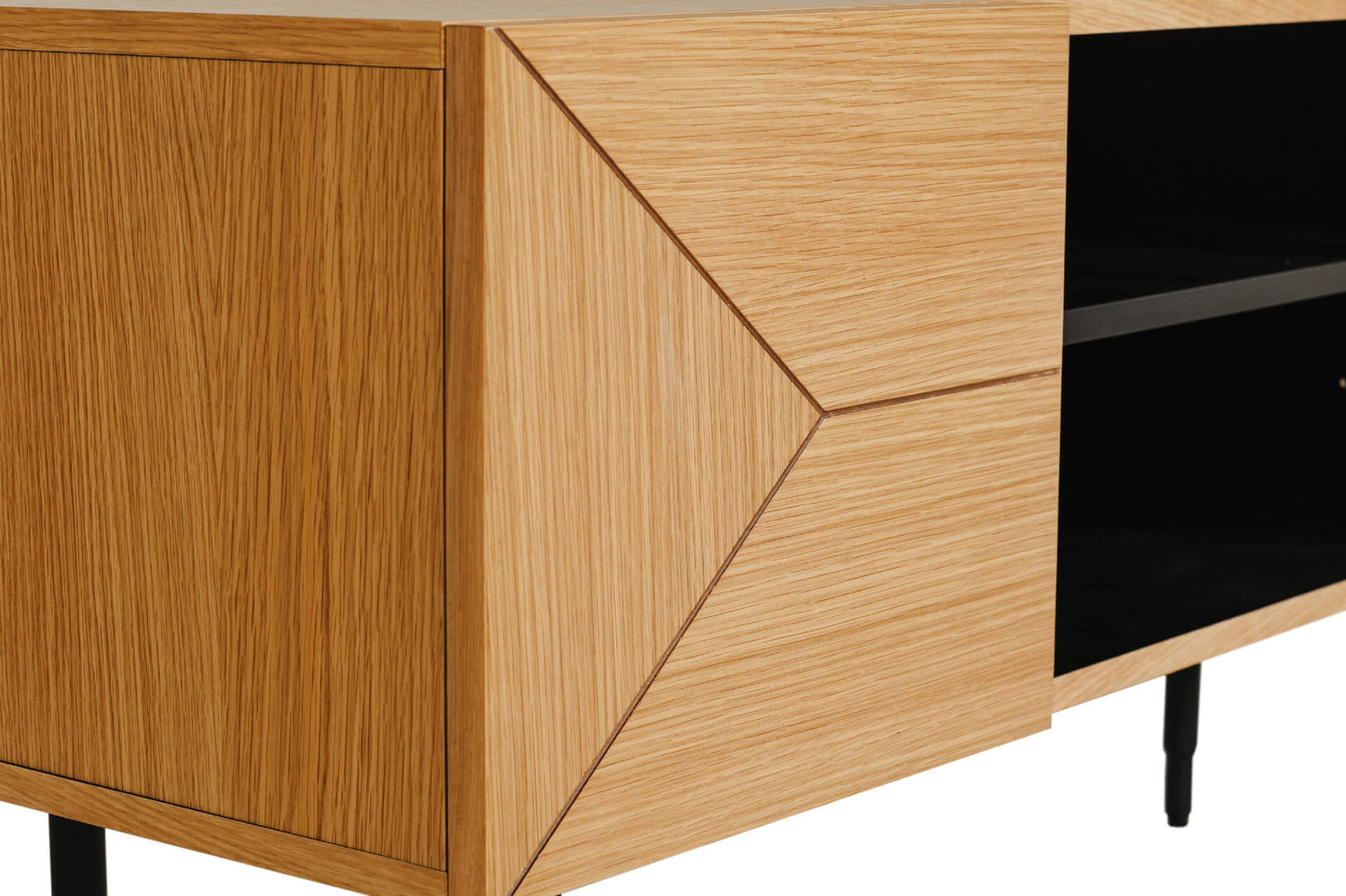 Nate TV Unit 1200 - Oak