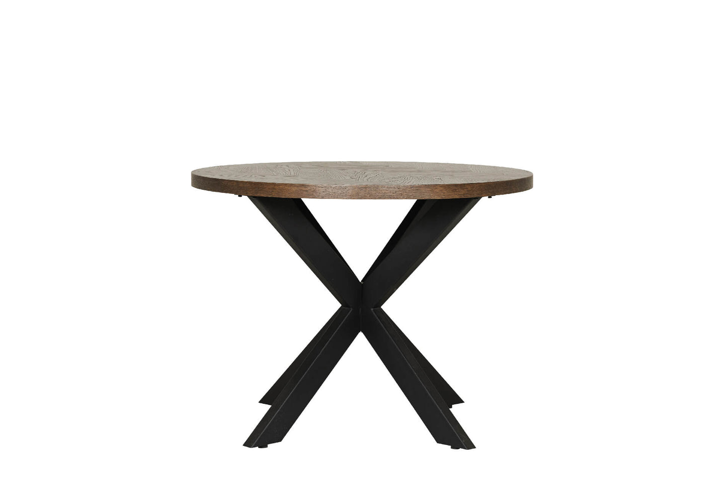 Nate 1000 Dining Table Round - Smoked Oak