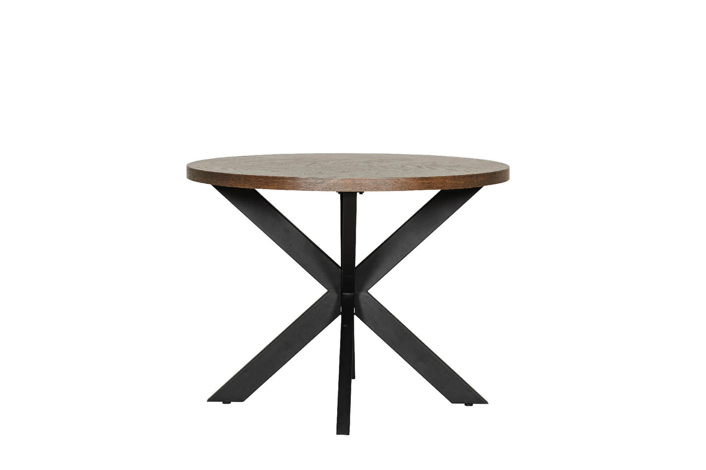 Nate 1000 Dining Table Round - Smoked Oak