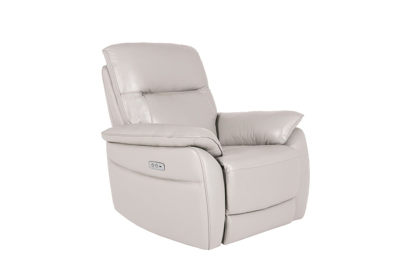 Nerano 1 Seater Electric Recliner - Cashmere