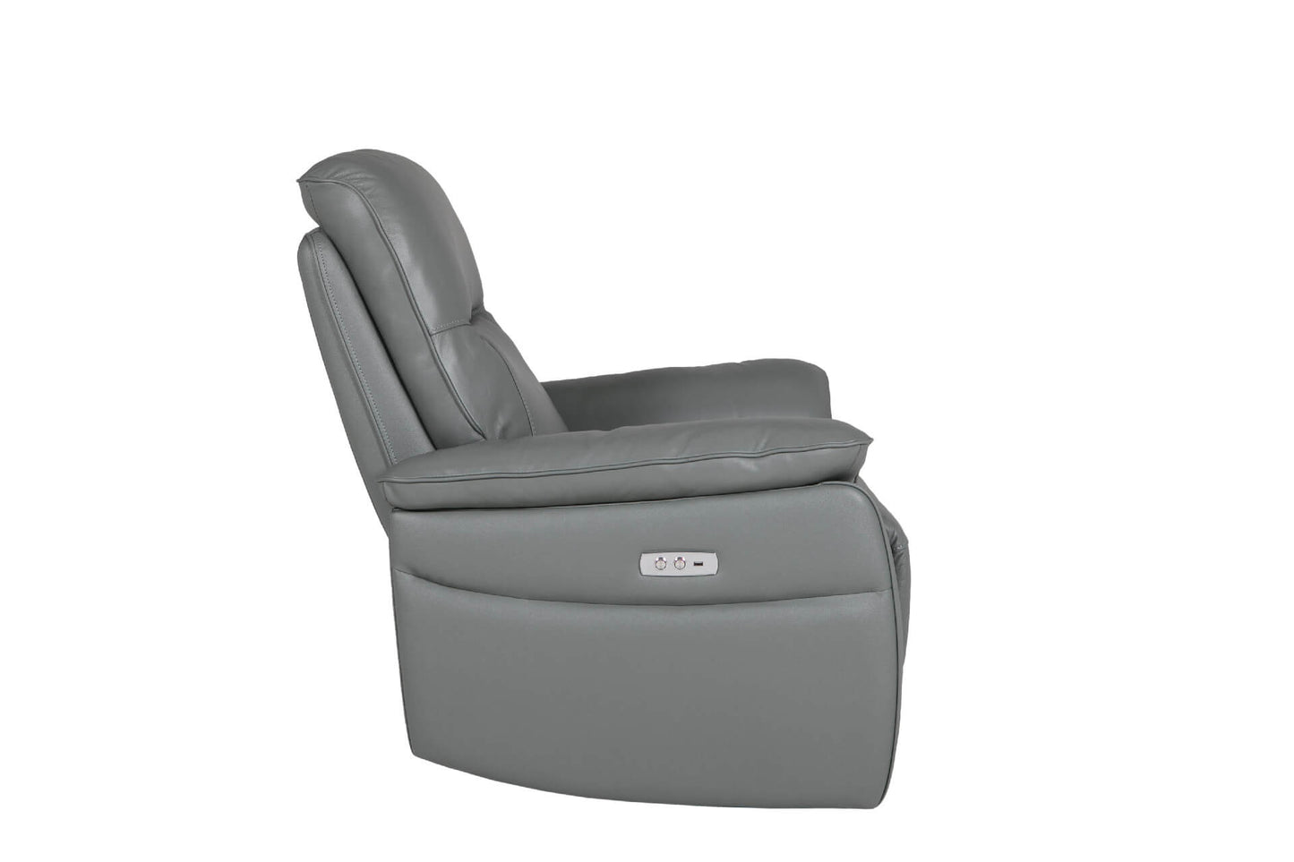 Nerano 1 Seater Electric Recliner - Steel