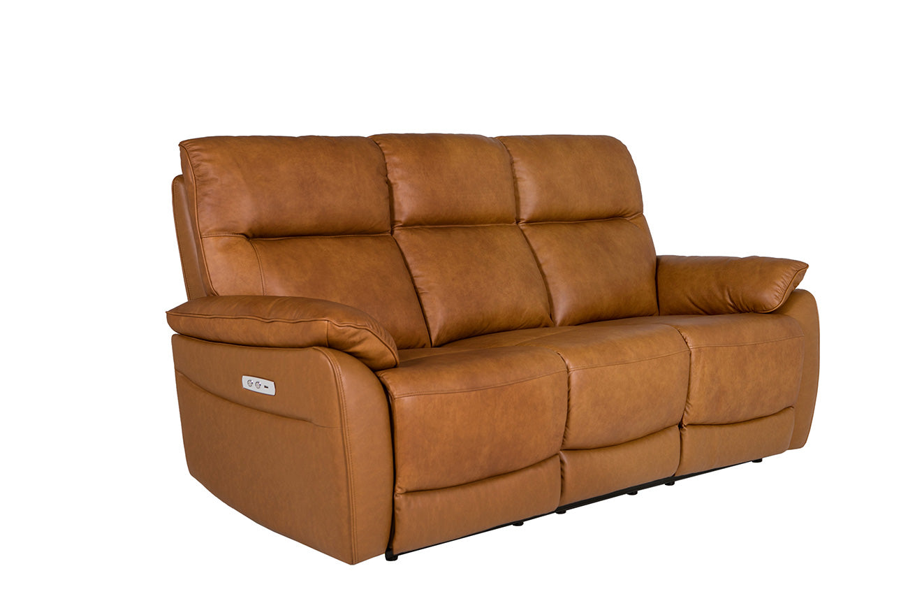 Nerano 3 Seater Sofa - Tan