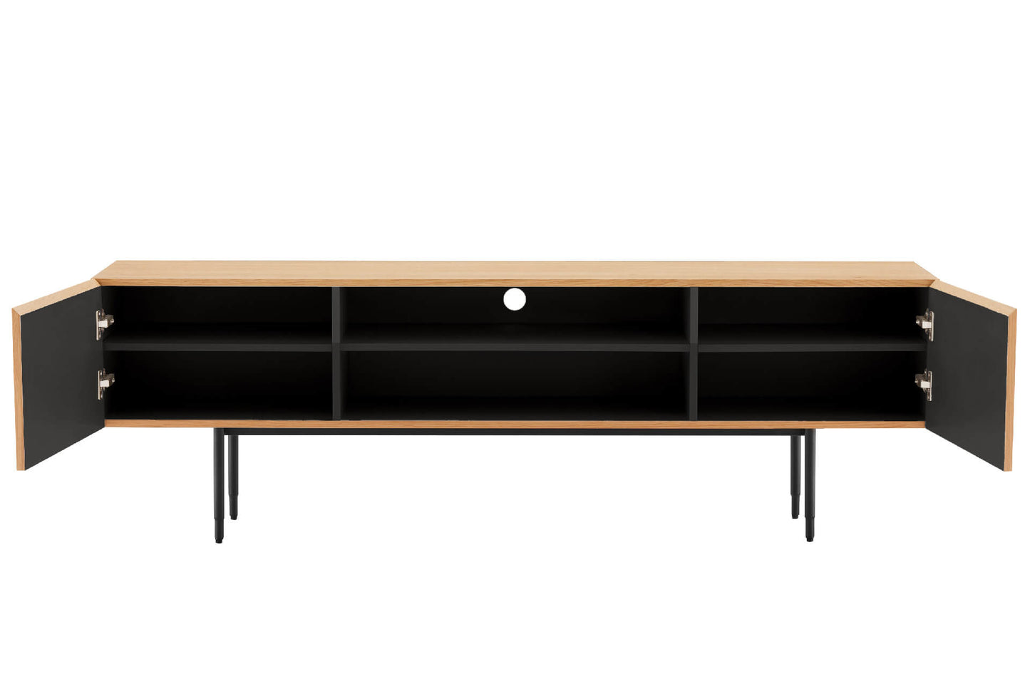 Nate TV Unit 1500 - Natural Oak