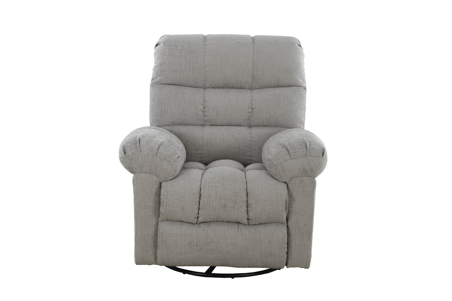 Nellie Glider Swivel Recliner - Grey