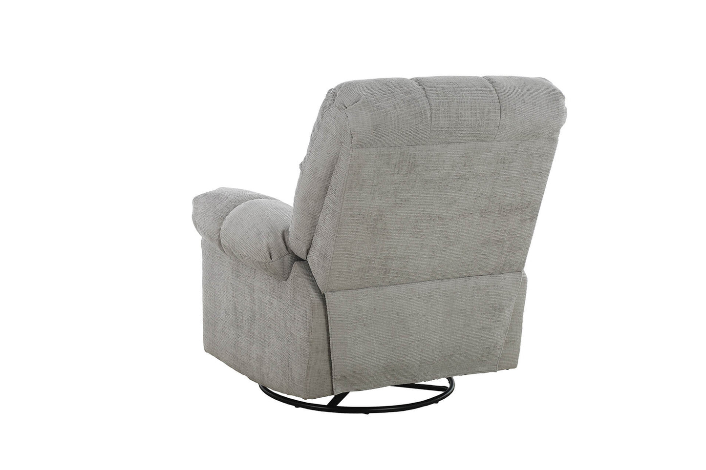 Nellie Glider Swivel Recliner - Grey