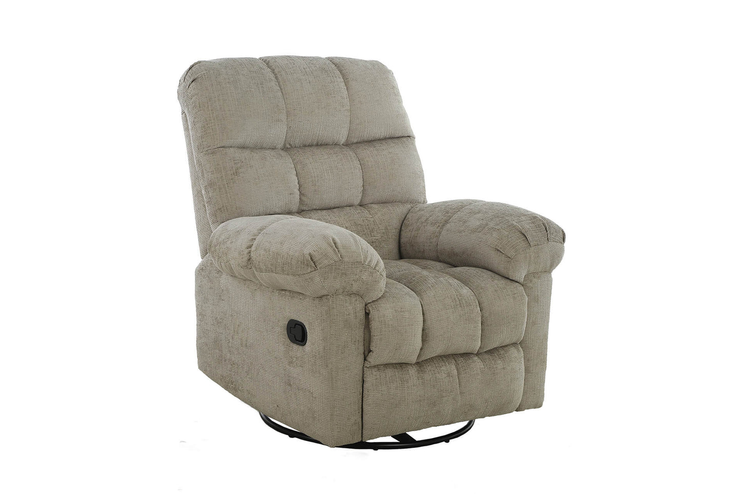 Nellie Glider Swivel Recliner - Latte