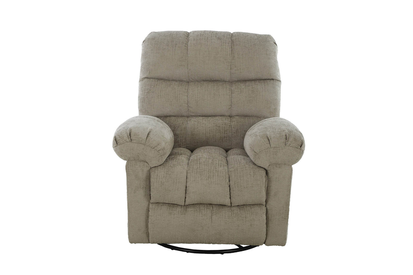 Nellie Glider Swivel Recliner - Latte