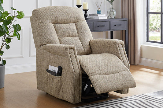 Prescot Electric Lift & Rise Chair - Oatmeal