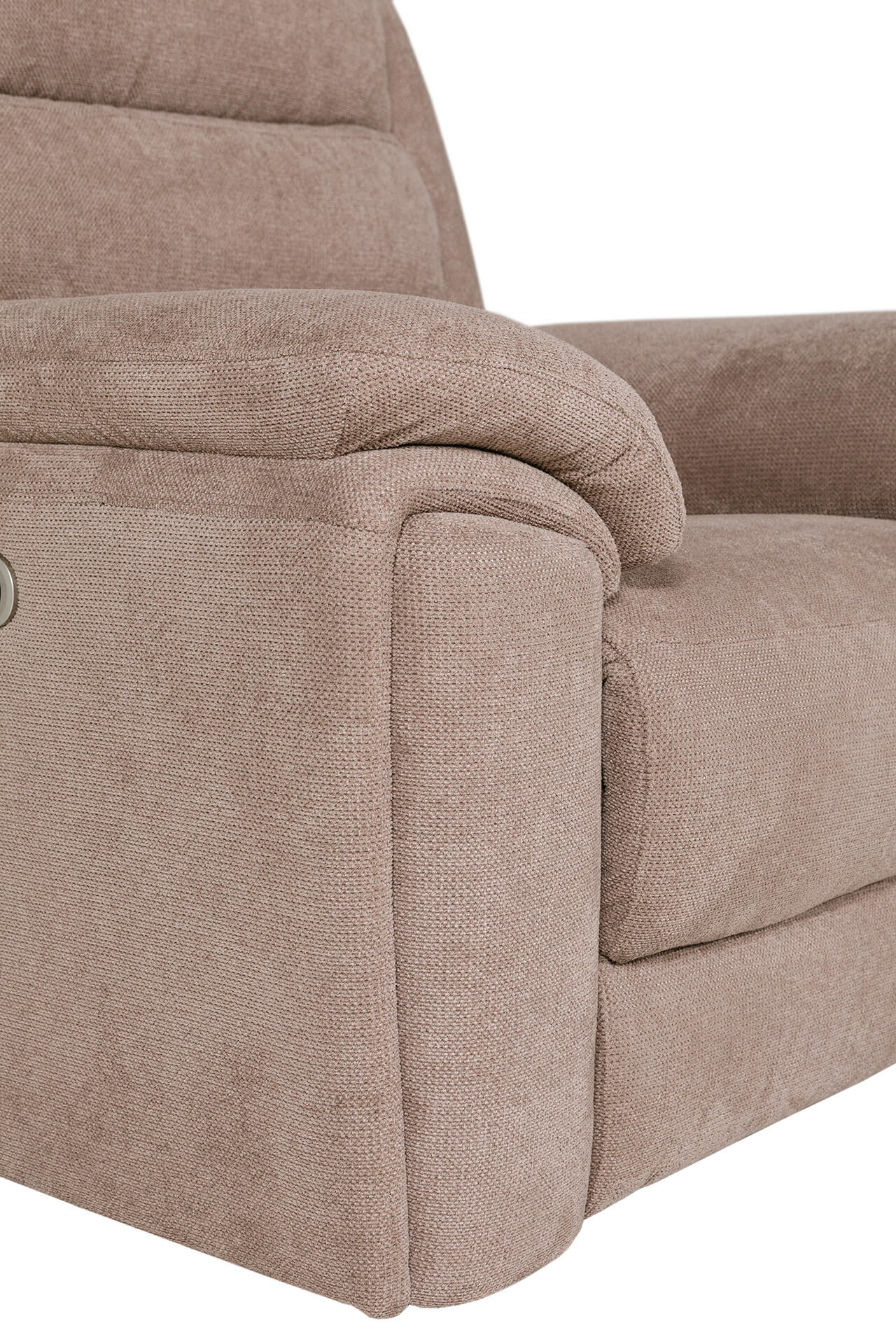 Reese 1 seater Electric Recliner - Biscuit