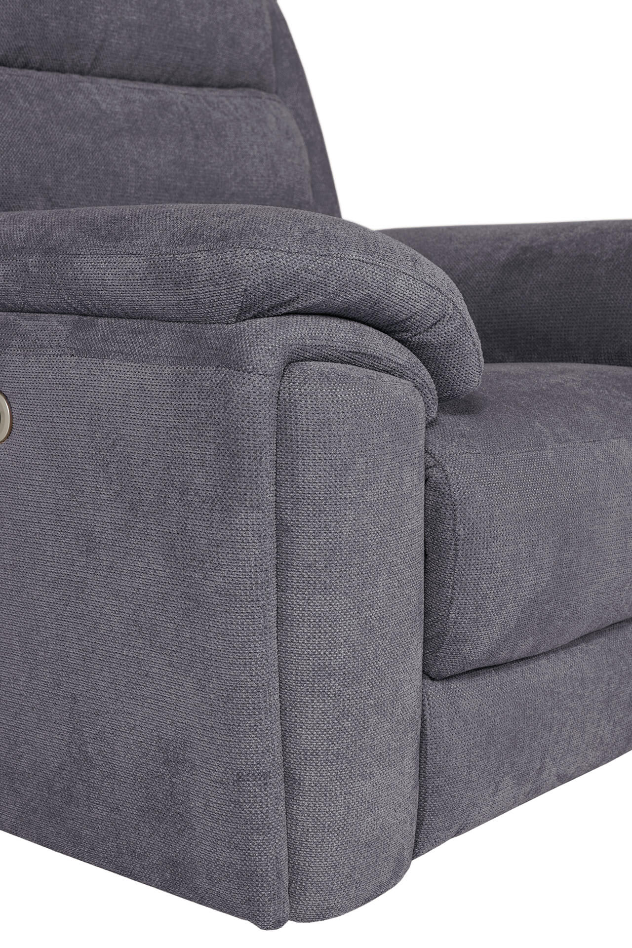 Reese 1 seater Electric Recliner - Dark Grey