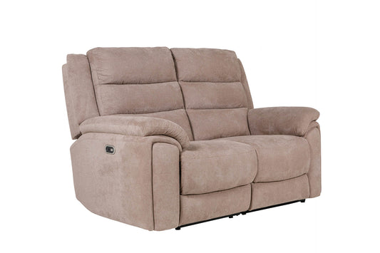 Reese 2 seater Electric Recliner - Biscuit