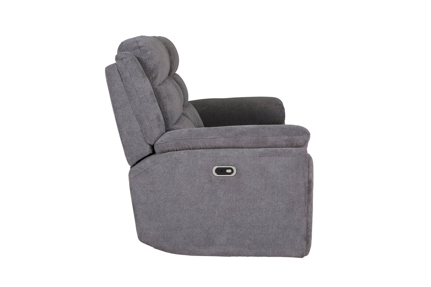 Reese 2 seater Electric Recliner - Dark Grey