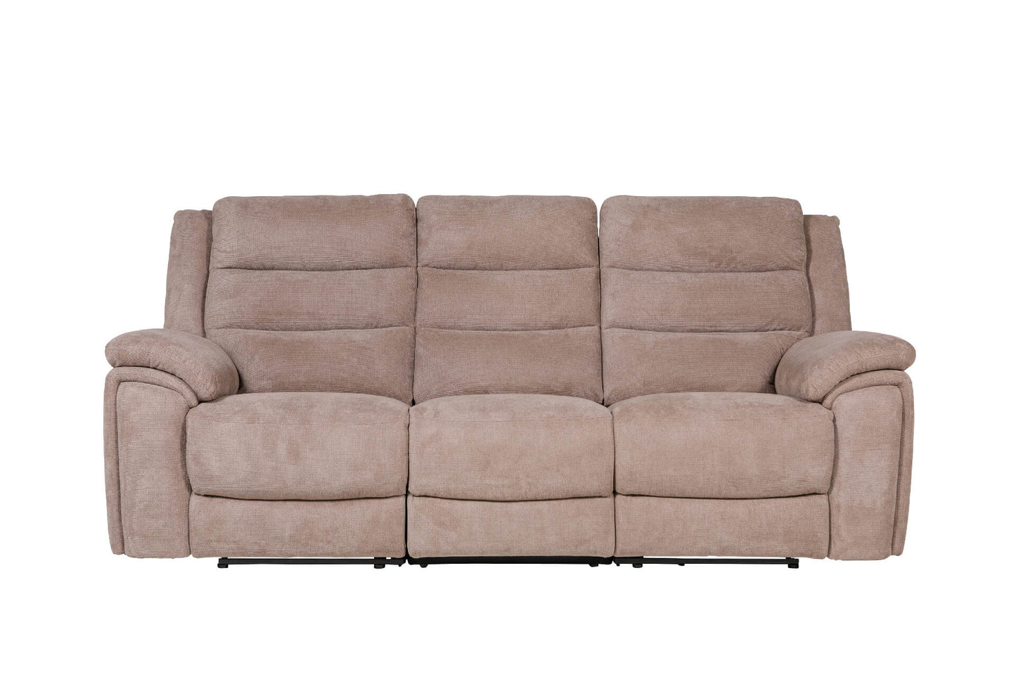 Reese 3 seater Electric Recliner - Biscuit