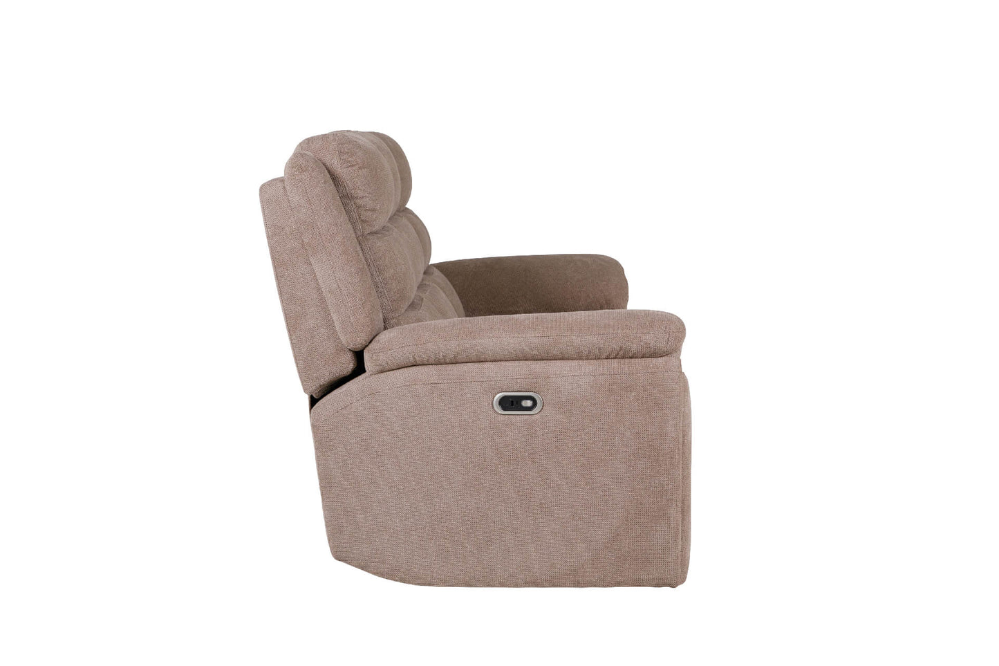 Reese 3 seater Electric Recliner - Biscuit