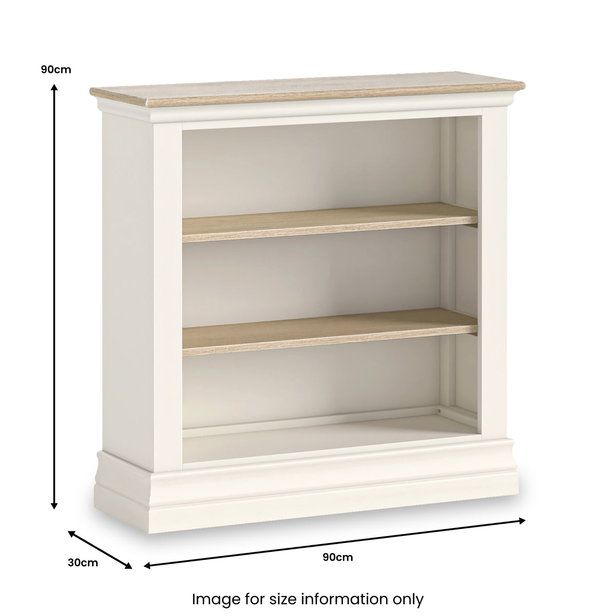 Provence Low Bookcase