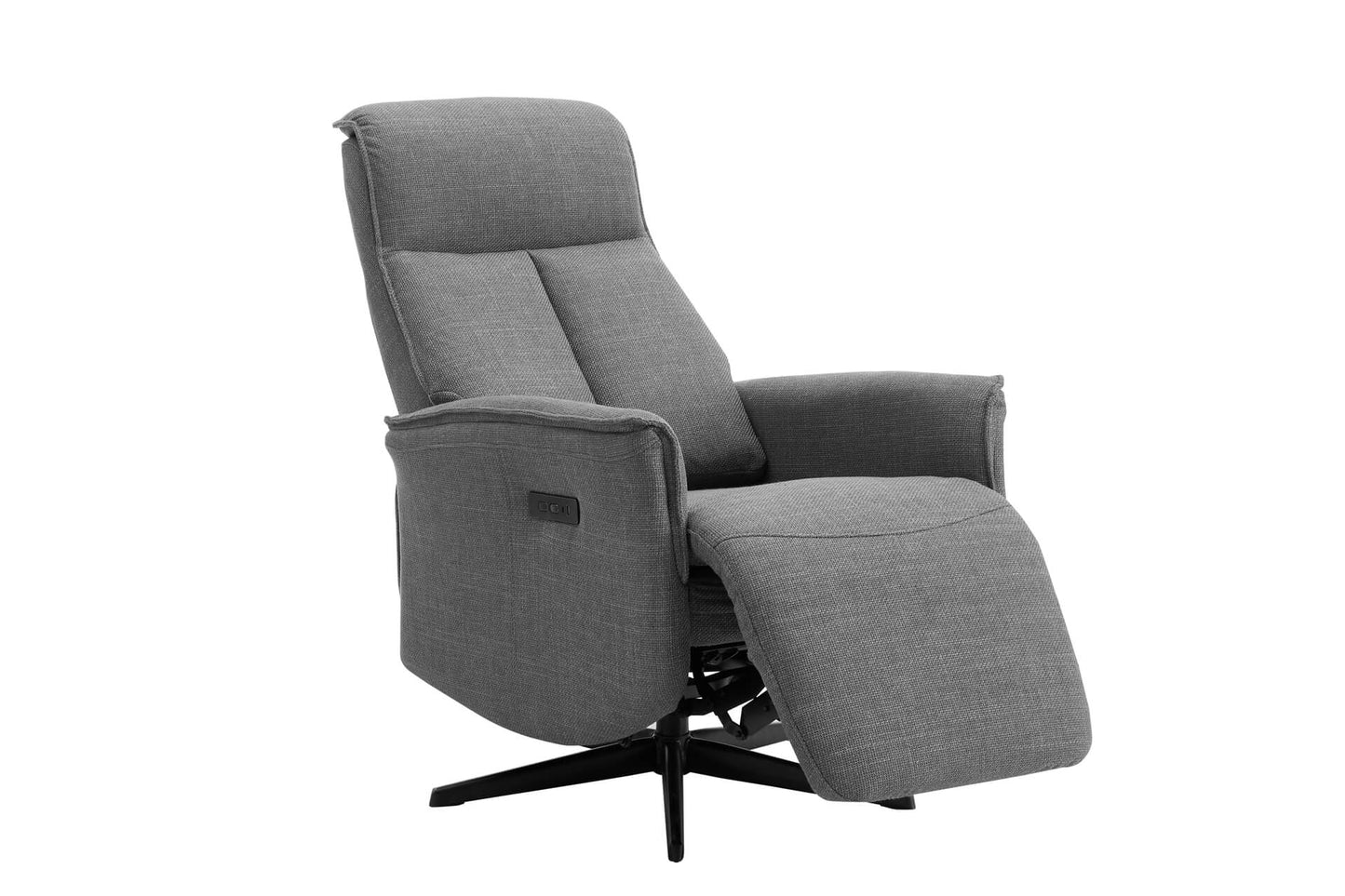 Riya Electric Reclining Chair - Charcoal