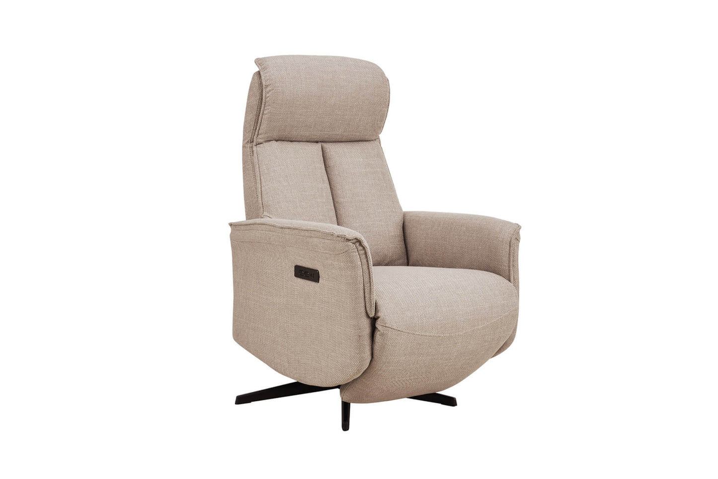 Riya Electric Reclining Chair - Mushroom