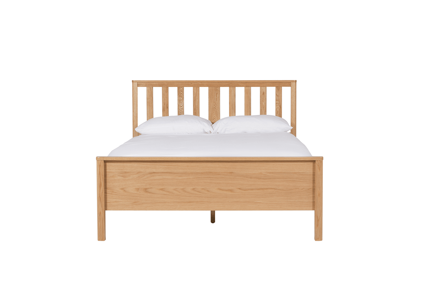 Renata Low Footboard Bed - Oak