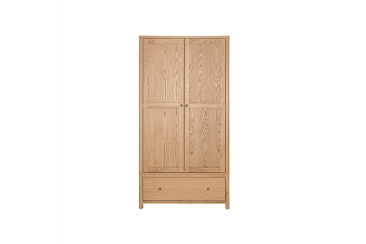 Renata Double Wardrobe - Oak