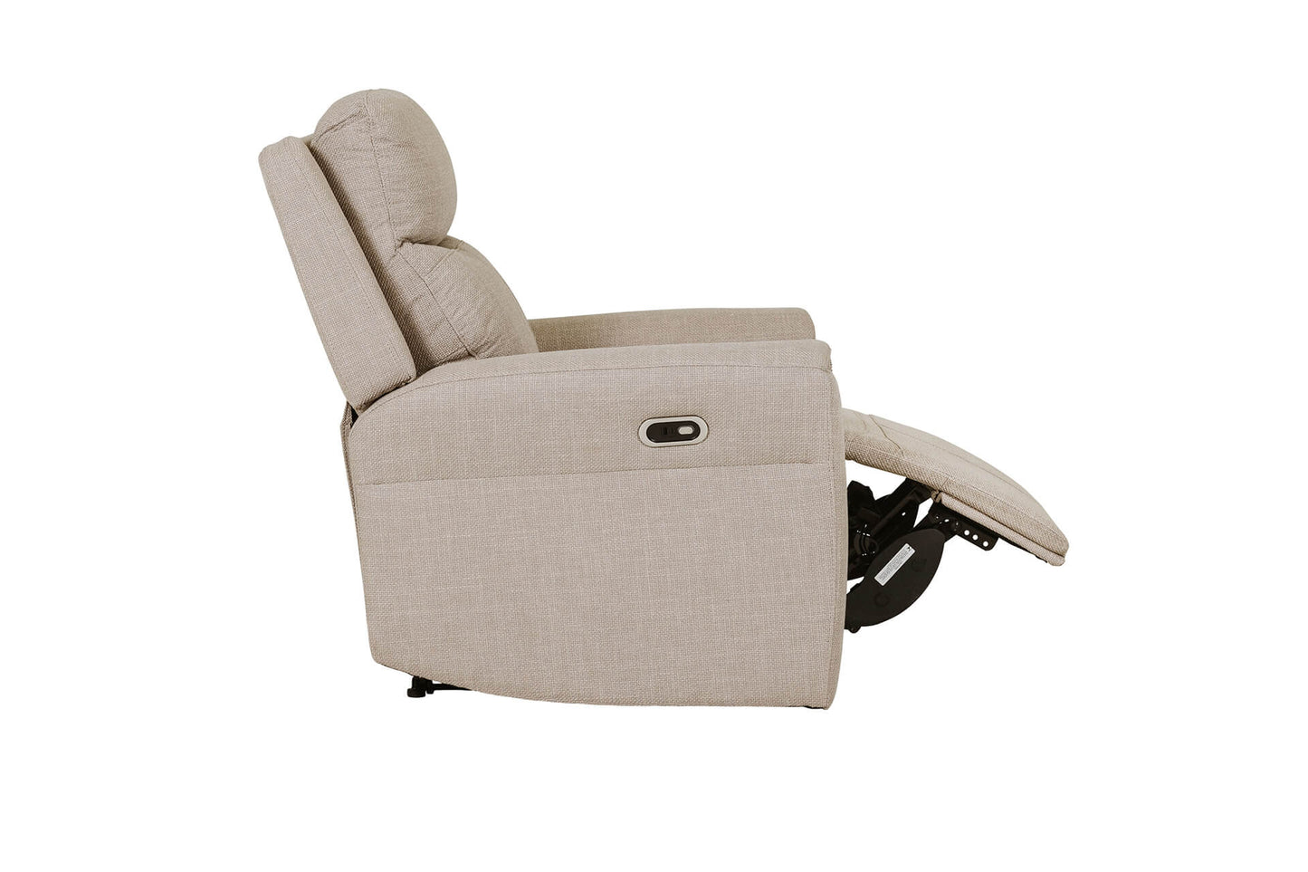 Russo - 1 Seater - Electric Recliner - Mushroom Fabric