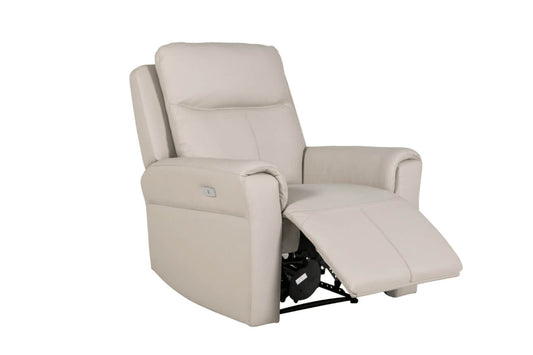 Russo - 1 Seater - Electric Recliner - Stone Leather