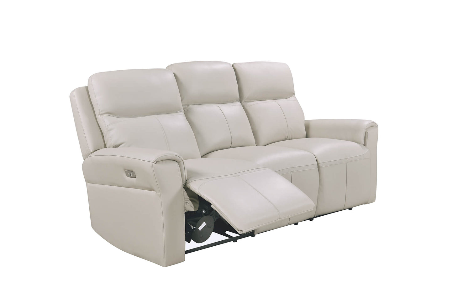Russo - 3 Seater - Electric Recliner - Stone Leather