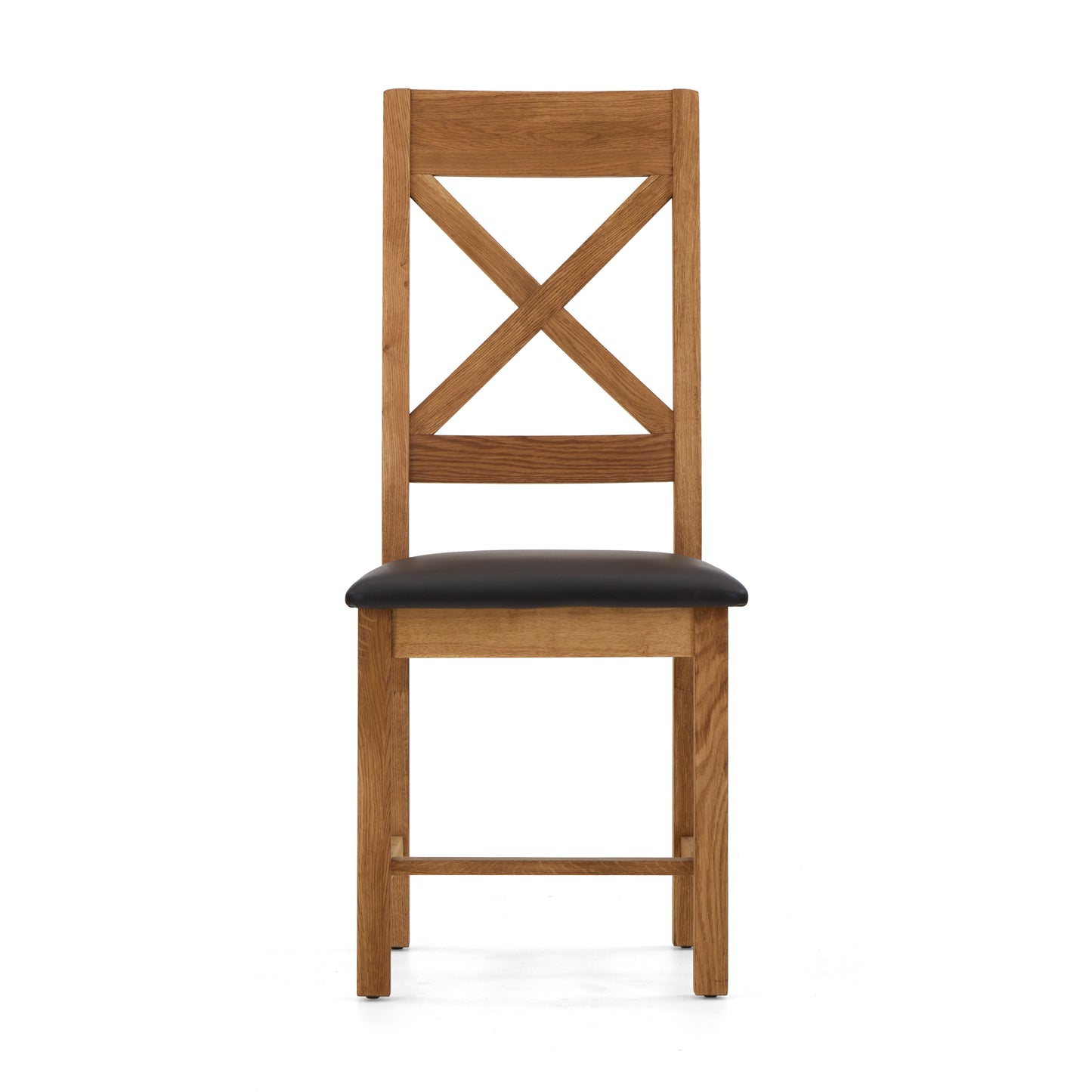 Salisbury Cross Back Chair With PU Seat