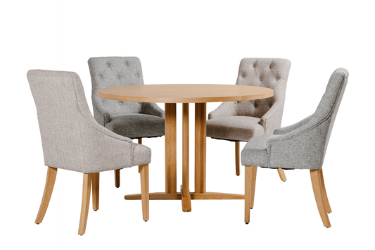 Renata Dining Table Round - Oak