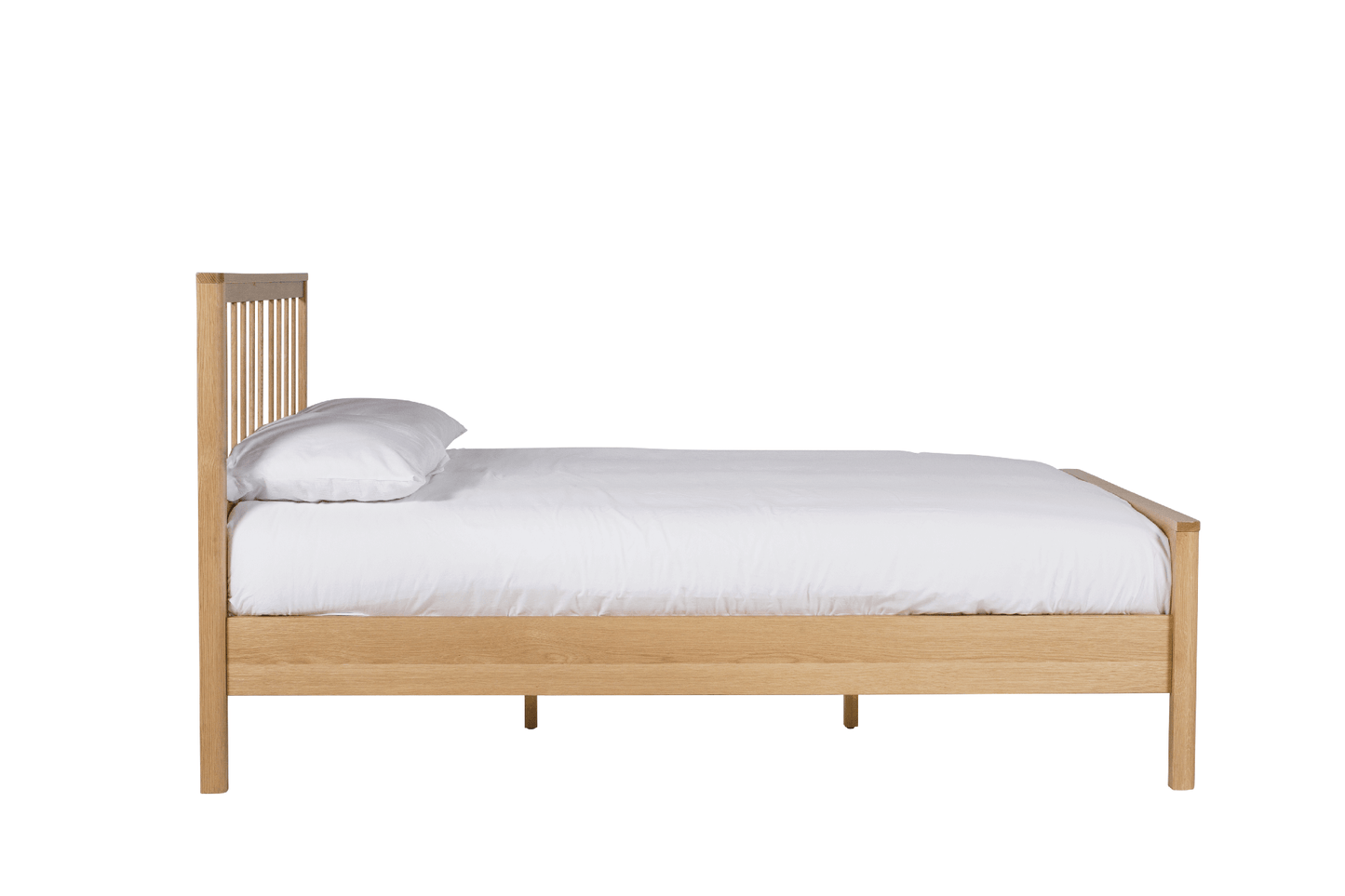 Renata Low Footboard Bed - Oak